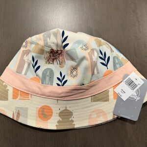 Disney Princess Kids or woman’s Bucket Hat - Cream and Peach